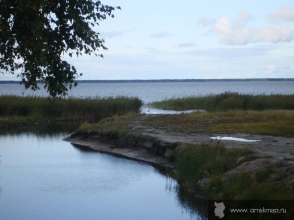 Озеро ИК Омская область