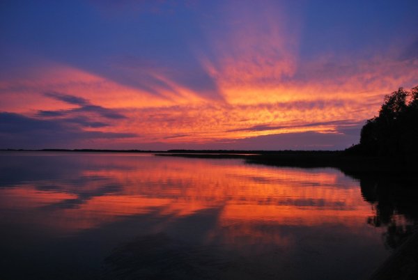 Шацкие озёра с высоты