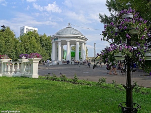 Ротонда в Горького Пермь Ротонда парке