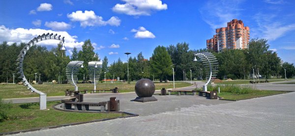 Сад 250 летия города Перми сквер камней