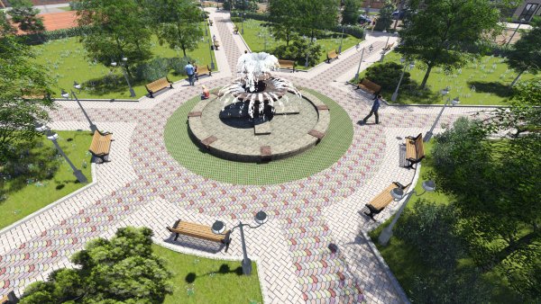 Сквер камней Пермь