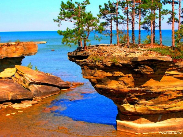 Озеро Гурон Северная Америка