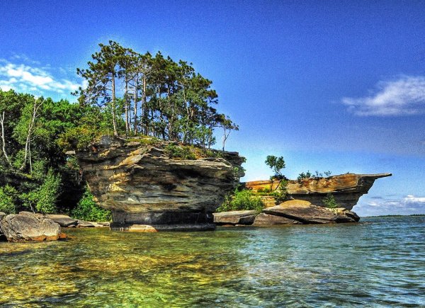 Озеро Гурон Северная Америка