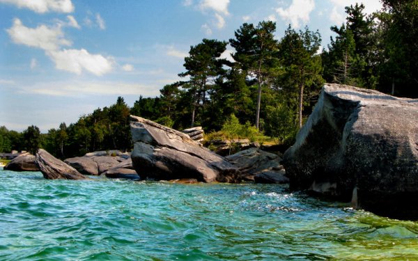 Озеро Гурон Мичиган