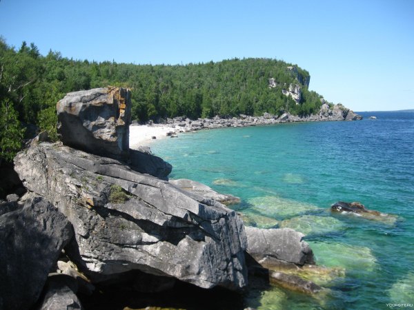 Озеро Гурон Северная Америка