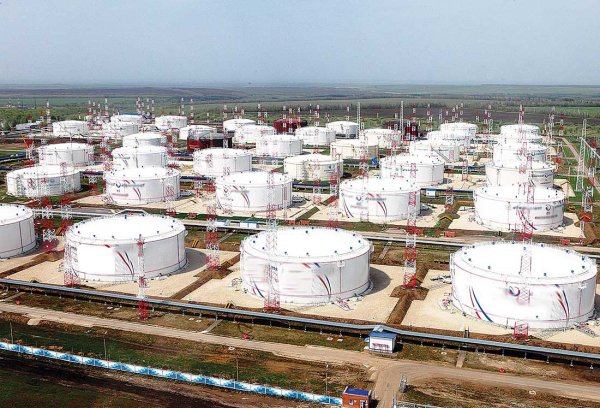 Резервуарный парк Транснефть
