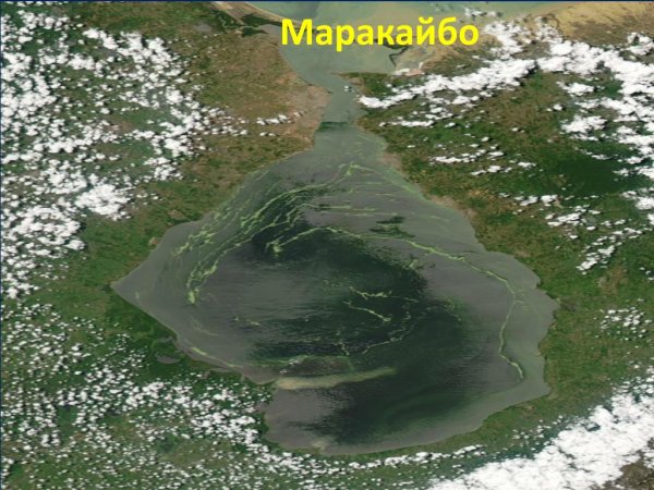 Озеро Маракайбо Южная Америка