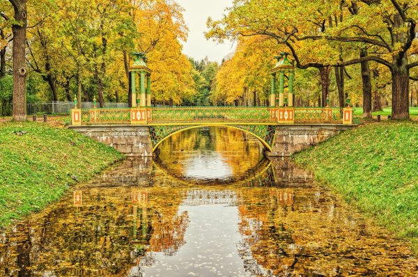 Александровский парк Царское село осень