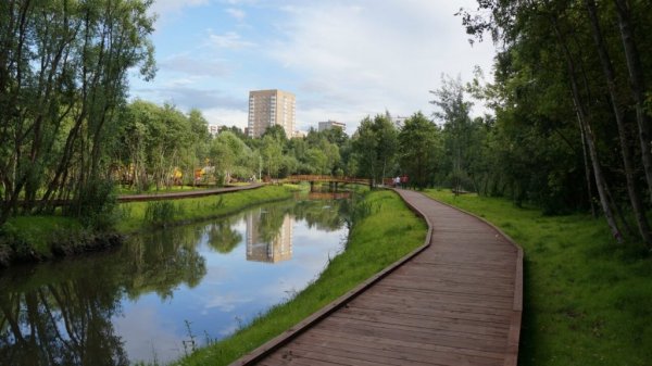 Парк Яуза в Медведково
