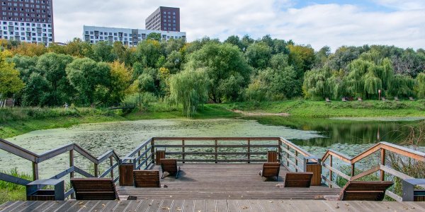 Парк река Яуза Бабушкинская