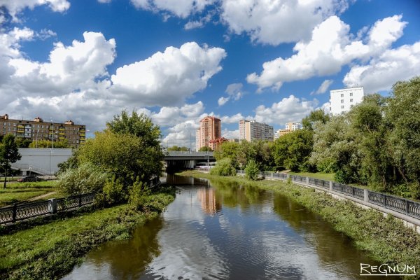 Мытищи набережная реки Яуза