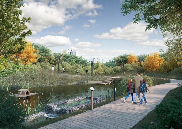 Парк Яуза в Москве