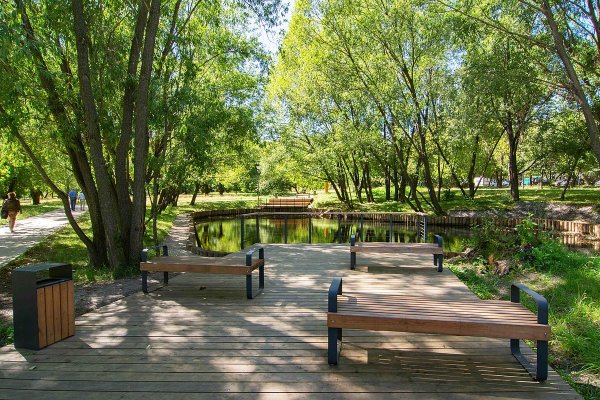 Парк на Яузе в Медведково