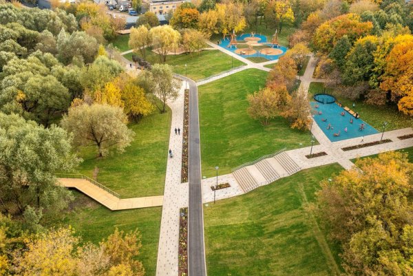 Проект парка Яуза Медведково