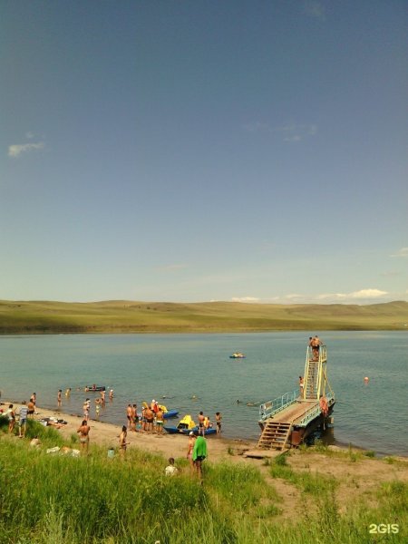 Озеро беле Хакасия