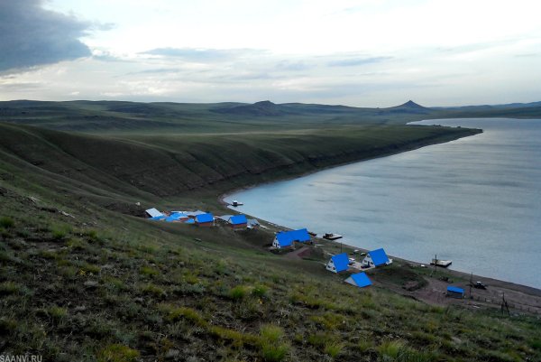 Озеро беле Хакасия