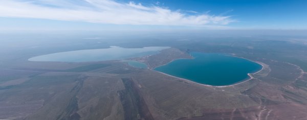 На перешейке беле Хакасия