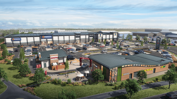 Ритейл парк в США