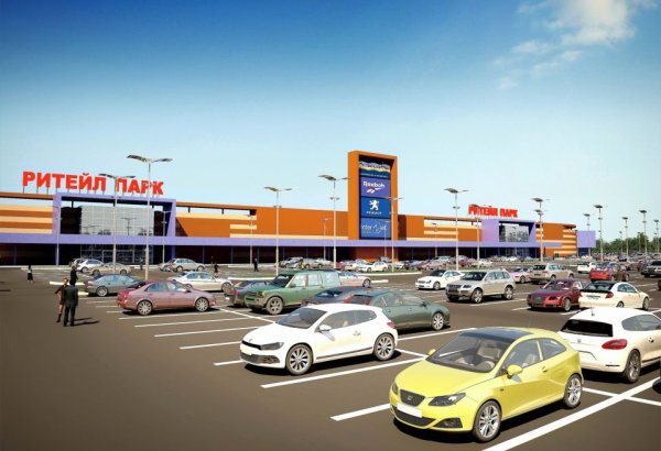 Парковка ТЦ