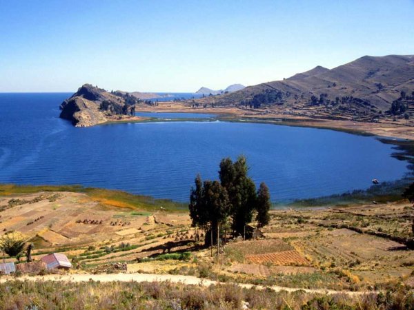 Южная Америка озеро Титикака