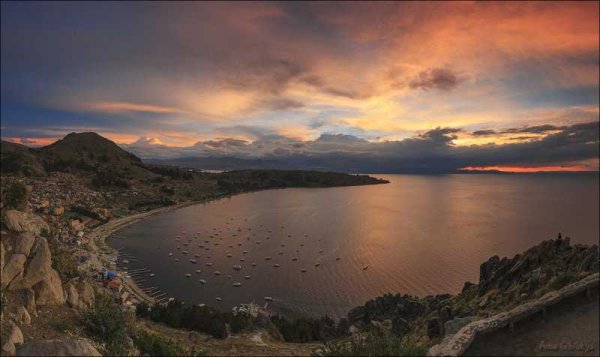 Боливия озеро Титикака