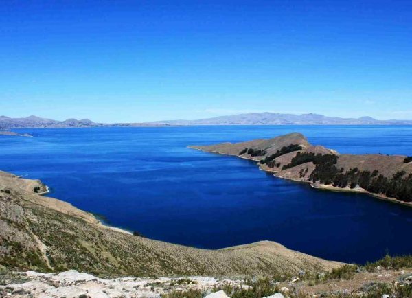 Южная Америка озеро Титикака