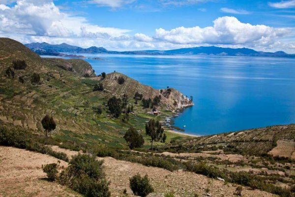 Южная Америка озеро Титикака