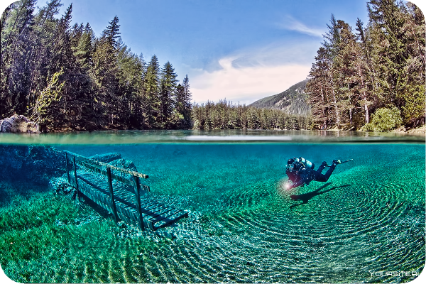 Озеро Грюнер Австрия