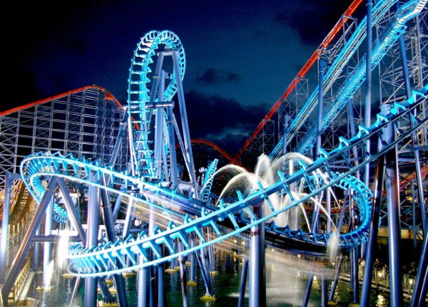 Измайловский парк американская горка