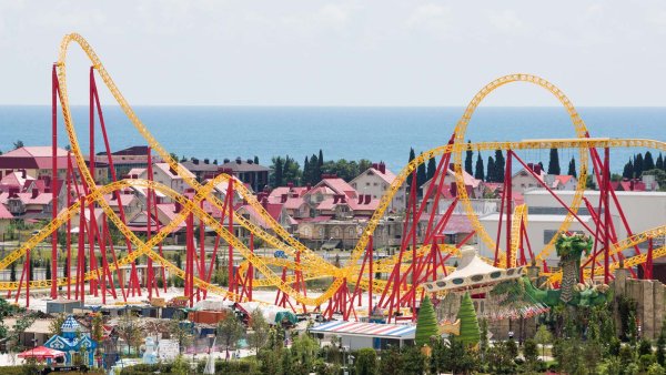 Сочи американские горки Сочи парк