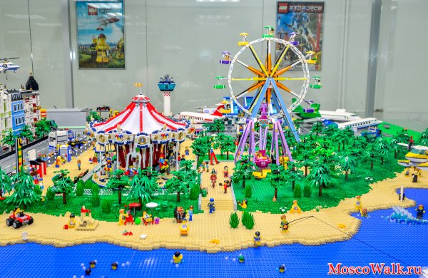Парк из лего