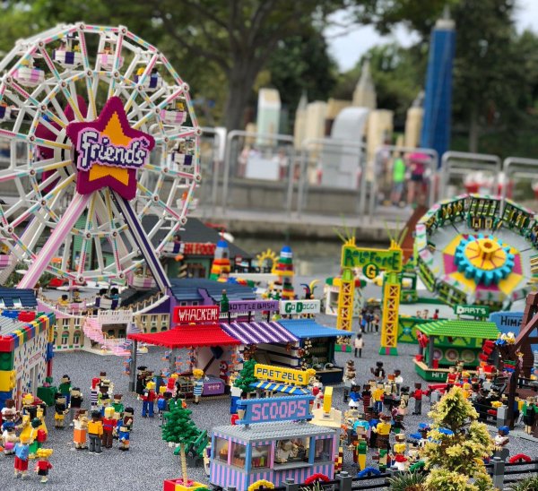 Леголенд Калифорния аттракционы