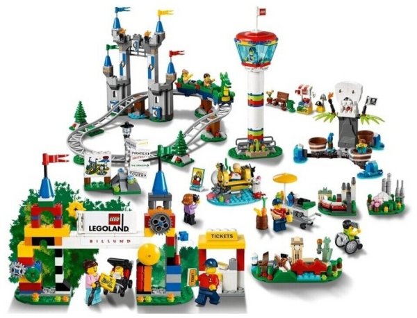 Лего Сити парк аттракционов Леголенд