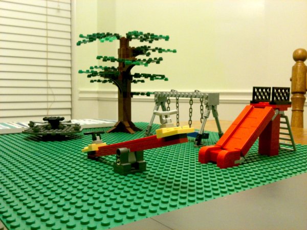 Площадки детские из лего