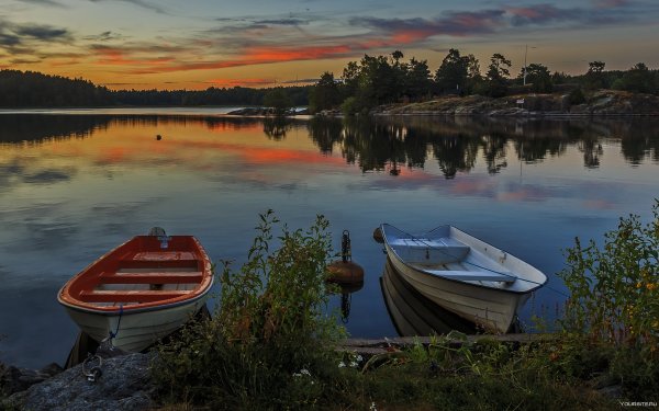 Швеция бушеглостер озеро
