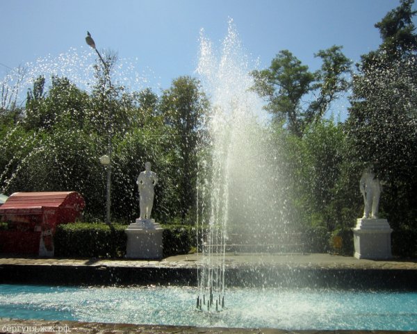 Фонтан парк ВГС Волжский