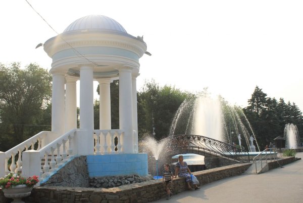 Волжский достопримечательности парк Гидростроитель