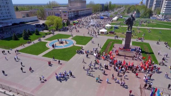 Площадь Ленина Волжский