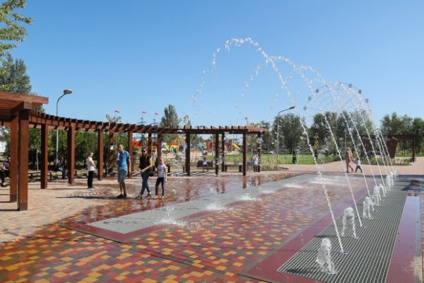 Парк в Волжском на Ленина