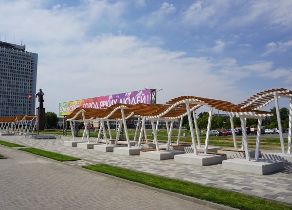 Городской парк Волжский