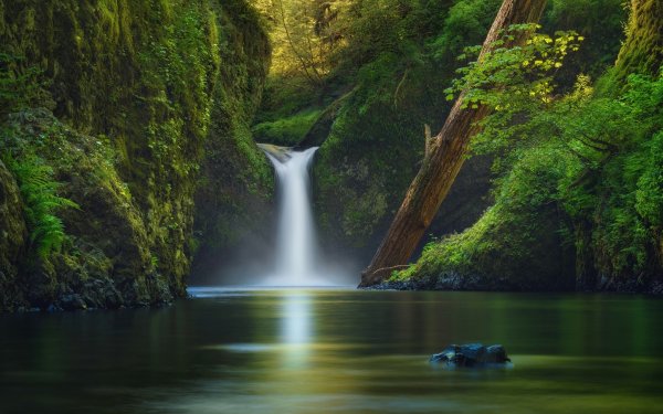 Красивые пейзажи с водопадами