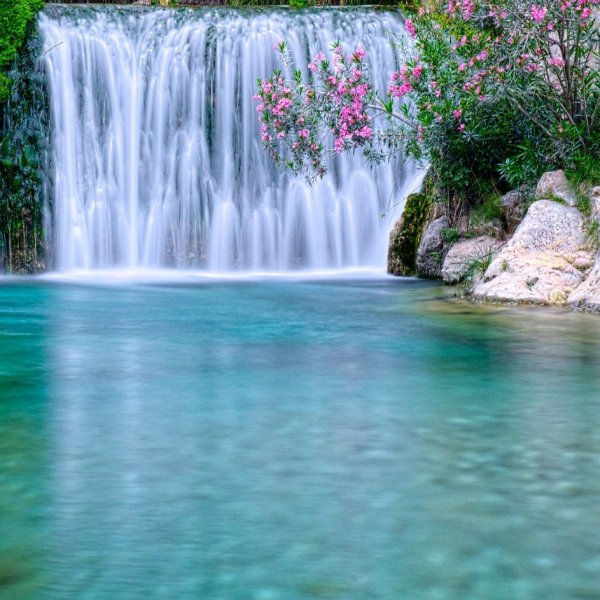 Водопад « голубая Лагуна» ( г.холм)