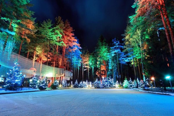 Каток СПБ Охта парк