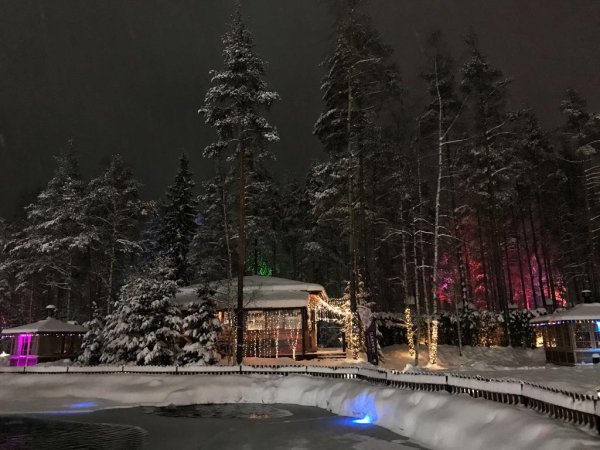 Курорт Охта парк летом