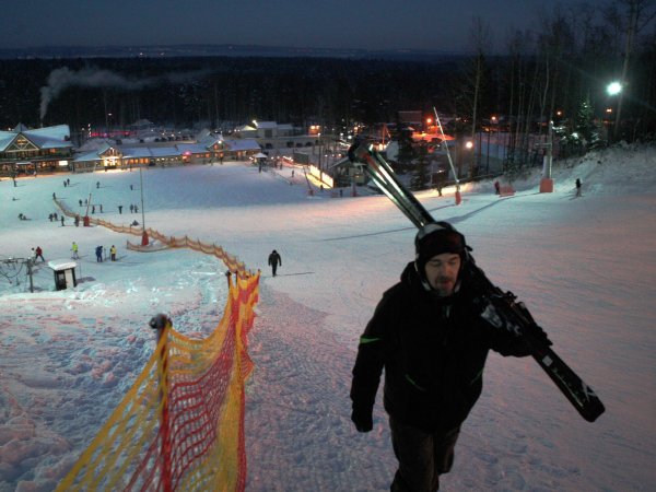 Охта-парк Санкт-Петербург горнолыжный курорт