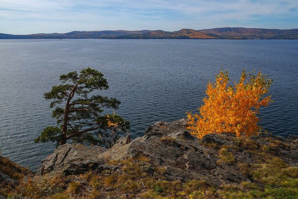 Миасс Тургояк озеро осенью