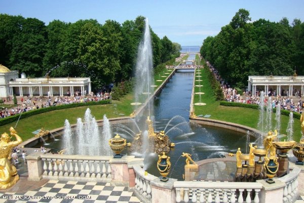 Петродворец верхний парк