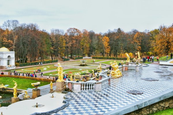 Нижний парк Петергофа, Петергоф