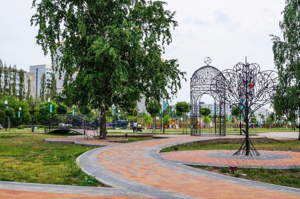 Сквер парк Воронеж