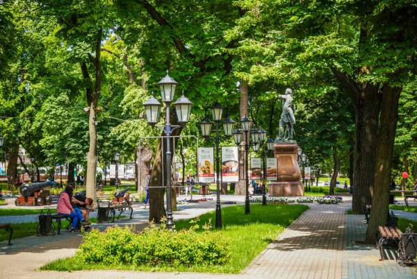 Петровский сквер Воронеж